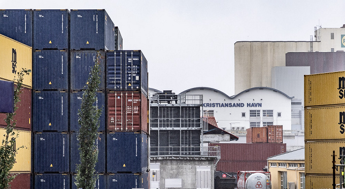 Kristiansand containerhavn Kristiansand