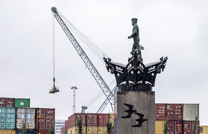Skulptur Pomnik Rybaka Kristiansand