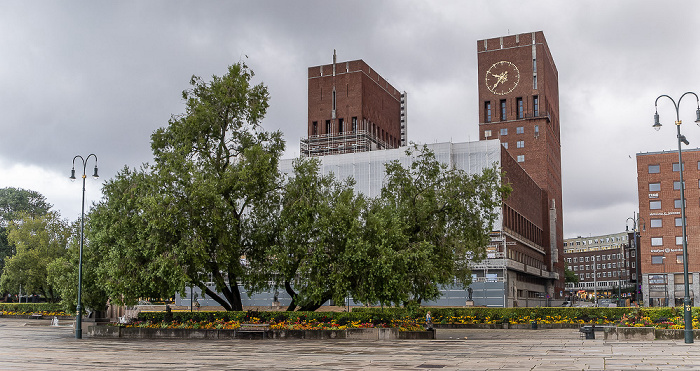 Rådhusplassen: Oslo rådhus (Rathaus von Oslo) Oslo