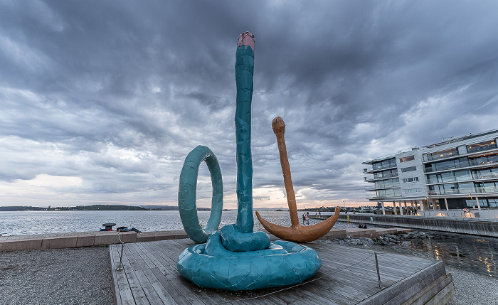 Tjuvholmen: Tjuvholmen skulpturpark Oslo