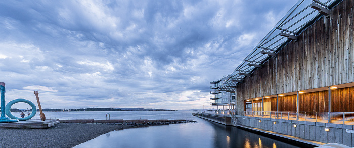 Tjuvholmen: Tjuvholmen skulpturpark, Astrup Fearnley Museet Oslo