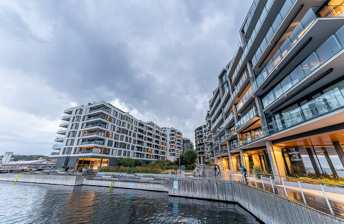 Tjuvholmen: Fru Kroghs brygge Oslo