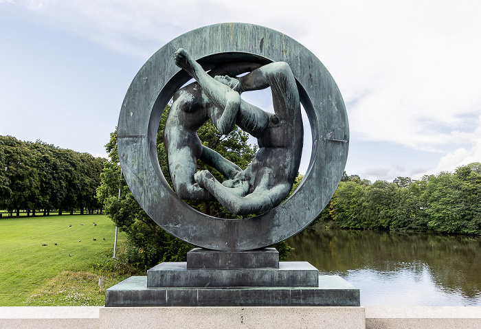 Frognerparken: Vigeland-Skulpturenpark (Vigelandsparken) Oslo