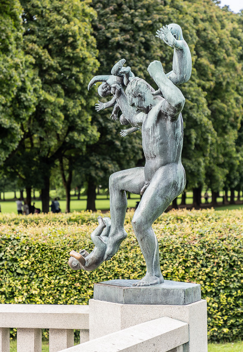 Frognerparken: Vigeland-Skulpturenpark (Vigelandsparken) Oslo