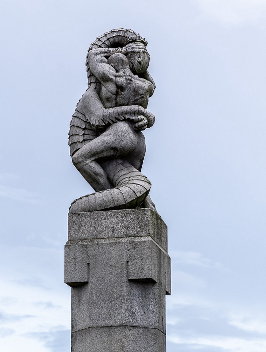 Frognerparken: Vigeland-Skulpturenpark (Vigelandsparken) Oslo