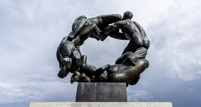 Frognerparken: Vigeland-Skulpturenpark (Vigelandsparken) Oslo
