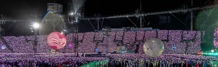 Olympiastadion: Coldplay (+ Maggie Rogers) München