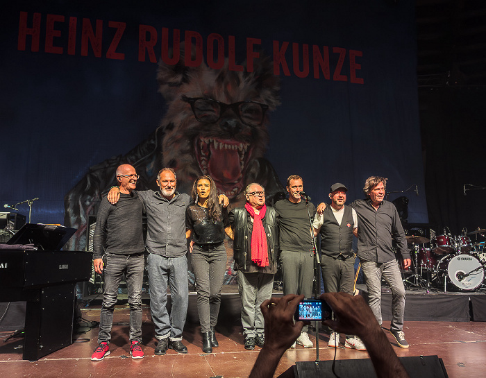 Circus Krone: Heinz Rudolf Kunze & Verstärkung München Matthias Ulmer, Manuel Lopez, Natalie Pütz, HRK, Andrew Gräser, Jens Carstens, Stephan Gade