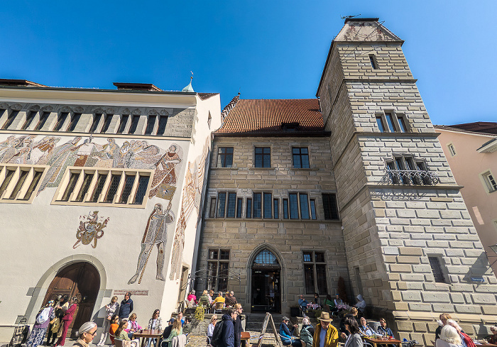 Münsterstraße: Rathaus Überlingen, Pfennigturm Überlingen