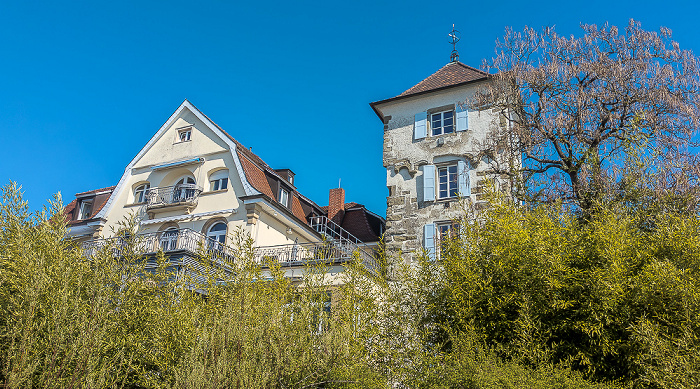 Badgarten: Bad Hotel - Villa Seeburg, Badturm Überlingen
