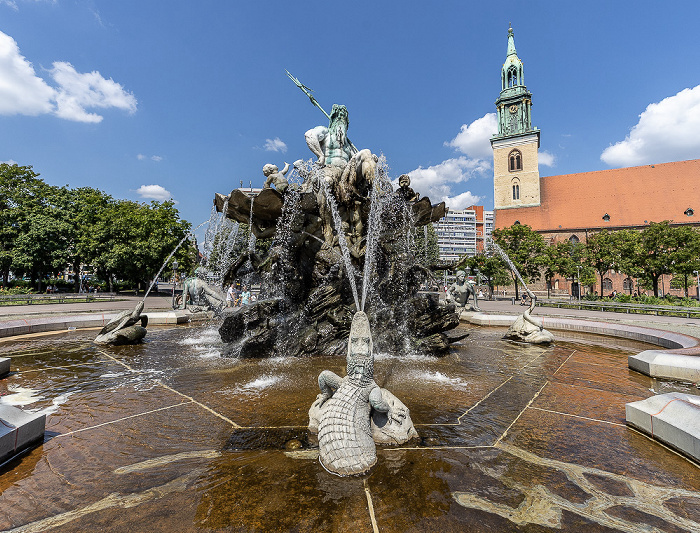 Neptunbrunnen, Marienkirche Berlin