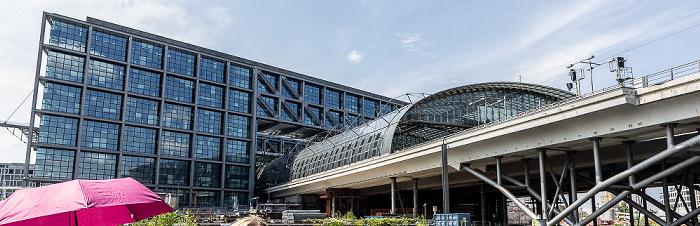 Hauptbahnhof, Humboldthafenbrücke der Berliner Stadtbahn Berlin