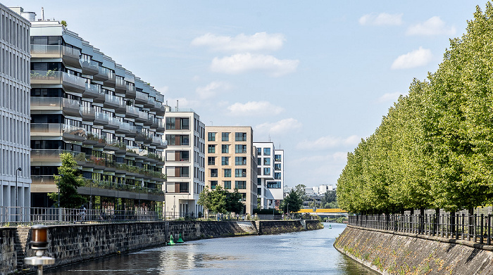 Am Hamburger Bahnhof (links), Berlin-Spandauer Schifffahrtskanal, Promenade am Berlin-Spandauer-Schifffahrtskanal Berlin