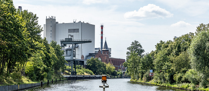 Berlin-Spandauer Schifffahrtskanal, Heizkraftwerk Moabit Berlin