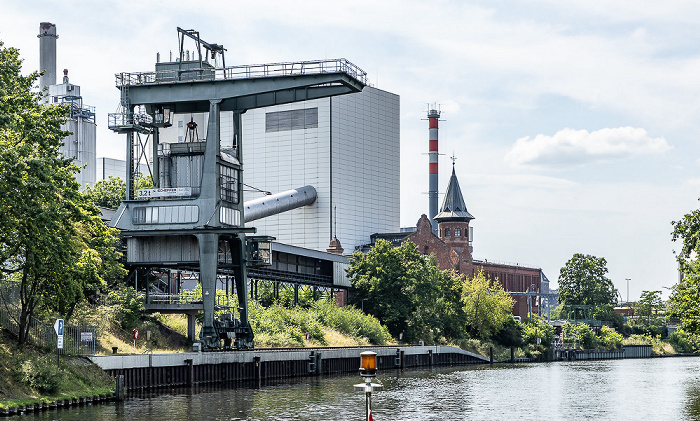 Berlin-Spandauer Schifffahrtskanal, Heizkraftwerk Moabit Berlin