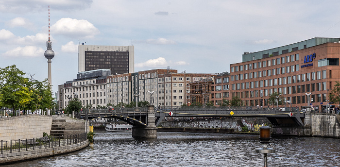 Spree, Marschallbrücke Berlin