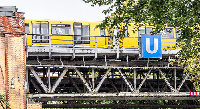 Viadukt der Linie U2 Berlin