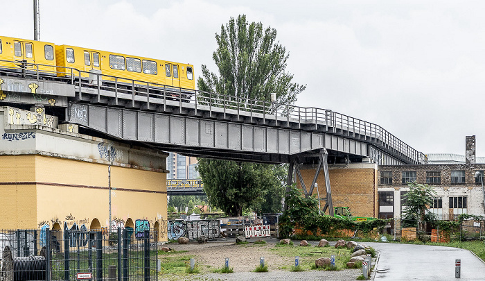 Park am Gleisdreieck (Ostpark), Viadukt der Linie U2 Berlin
