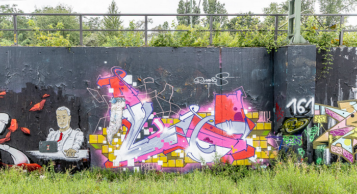 Park am Gleisdreieck (Ostpark): Street Art Berlin