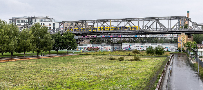 Park am Gleisdreieck (Westpark), Viadukt der Linie U1 Berlin