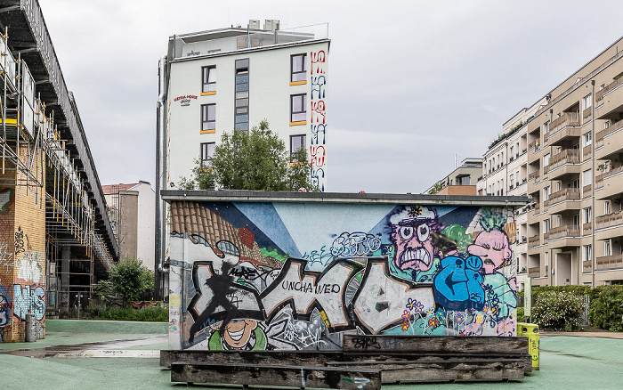 Park am Gleisdreieck (Westpark): Street Art Berlin