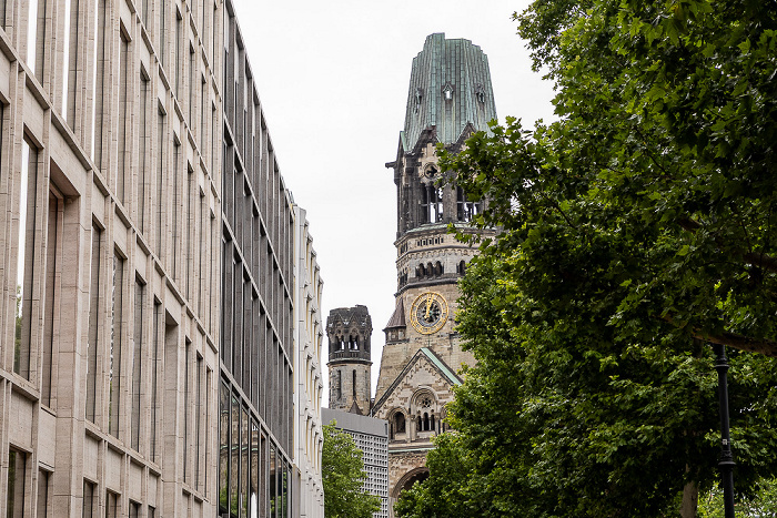 Kurfürstendamm, Kaiser-Wilhelm-Gedächtniskirche Berlin