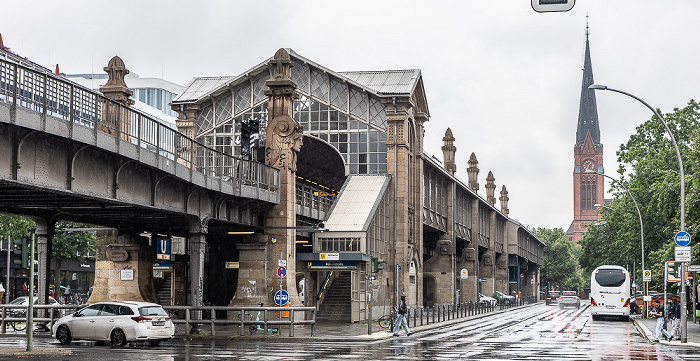 Bülowstraße / Potsdamer Straße, U-Bahnhof Bülowstraße, Viadukt der Linie U2 Berlin