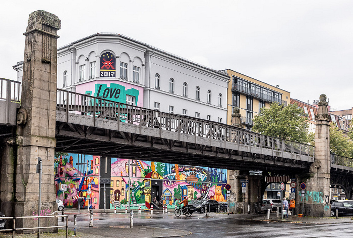 Bülowstraße / Zietenstraße, Viadukt der Linie U2 Berlin