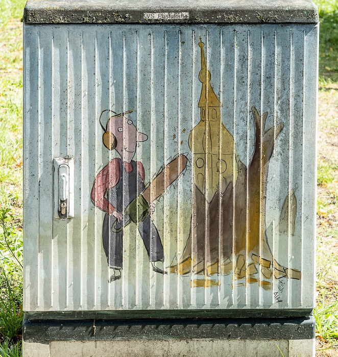 Poststraße: Street Art Lübbenau/Spreewald (Lubnjow/Błota)