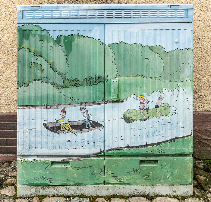 Schloßbezirk: Street Art Lübbenau/Spreewald (Lubnjow/Błota)