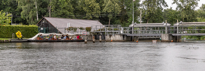 Spree / Schneidemühlenfließ: Schleuse Lübbenau Spreewald