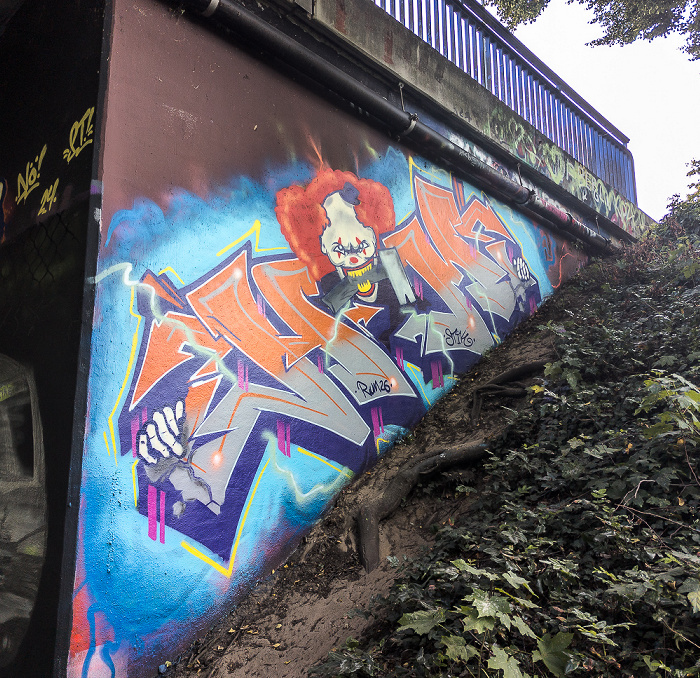 Bodelschwinghbrücke: Street Art Rheine