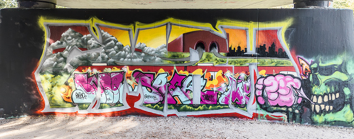 Bodelschwinghbrücke: Street Art Rheine