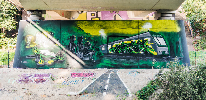 Bodelschwinghbrücke: Street Art Rheine