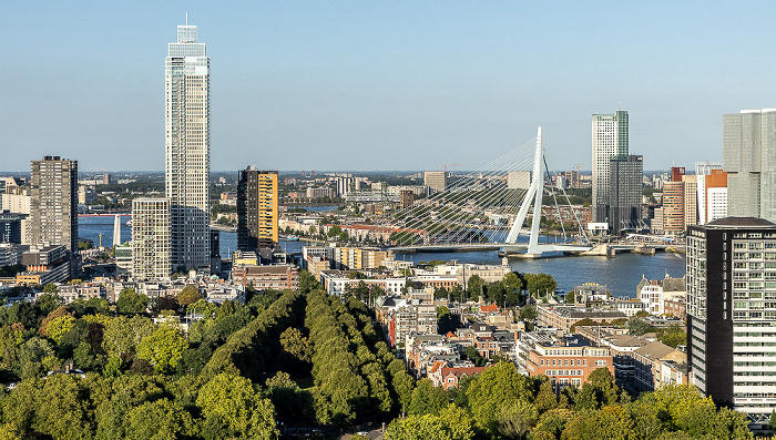 Blick vom Euromast Rotterdam