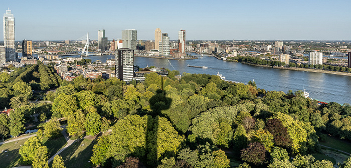 Blick vom Euromast Rotterdam