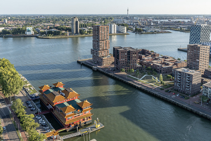 Blick vom Euromast Rotterdam