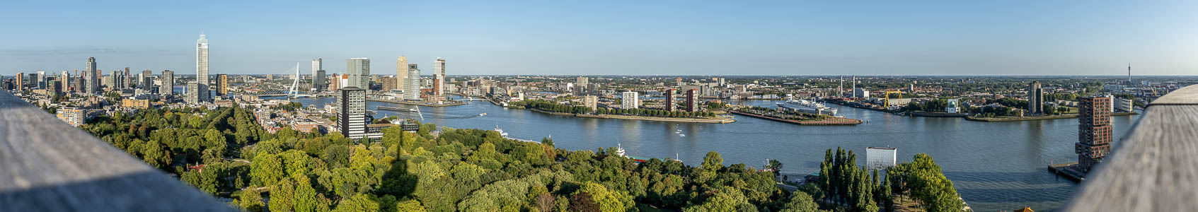 Blick vom Euromast Rotterdam