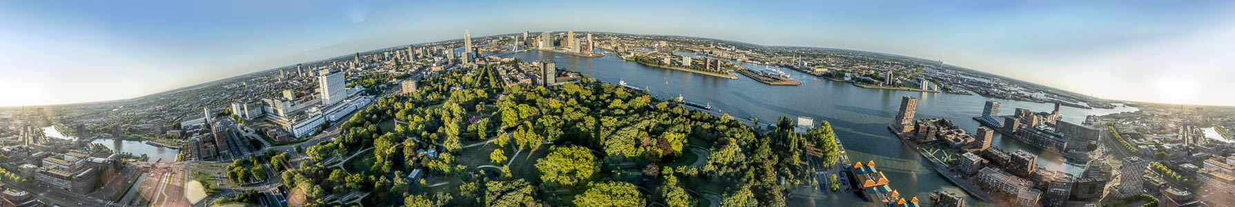 Blick vom Euromast Rotterdam