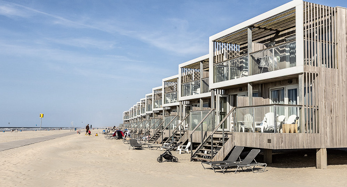 Nordsee, Strand, Strandhäuser Hoek van Holland