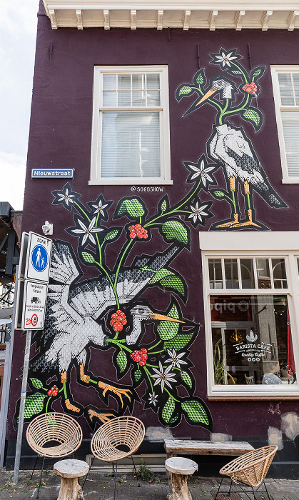 Nieuwstraat: Street Art Den Haag