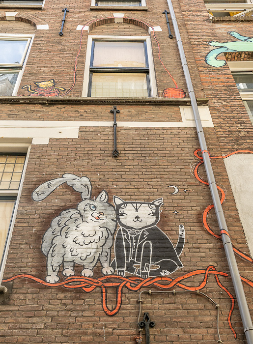 Achterom: Street Art Kattensteeg Den Haag