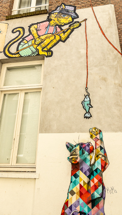 Achterom: Street Art Kattensteeg Den Haag