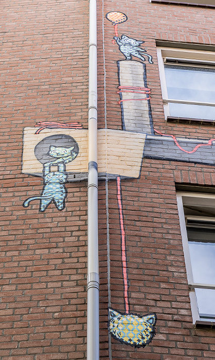 Achterom: Street Art Kattensteeg Den Haag