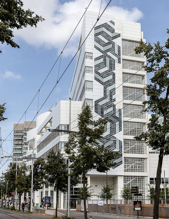 Spui: Stadhuis Den Haag mit der Centrale Bibliotheek Den Haag