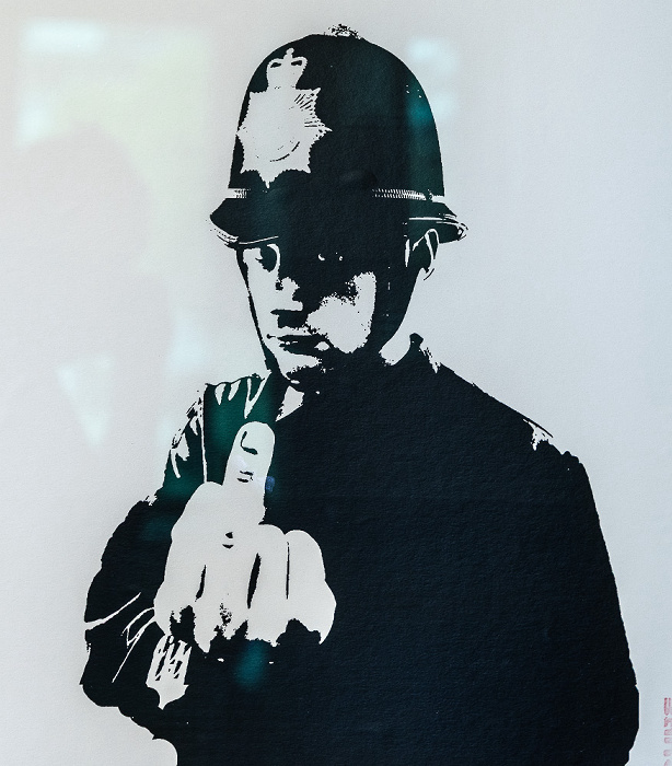 Moco Museum: Rude Copper (von Banksy) Amsterdam