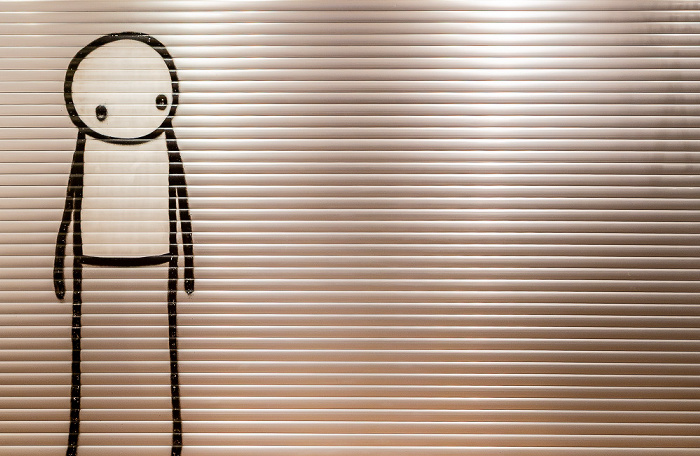 Moco Museum: Little Friend (von STIK) Amsterdam