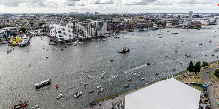 Blick vom A'DAM Lookout Amsterdam