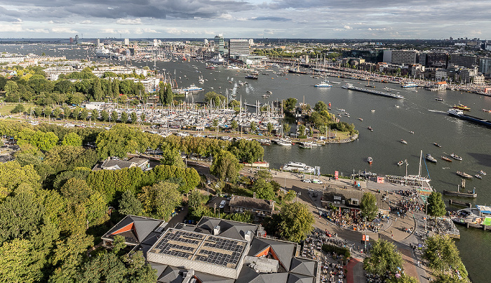 Blick vom A'DAM Lookout Amsterdam