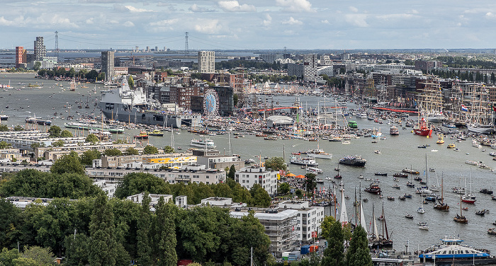 Blick vom A'DAM Lookout Amsterdam